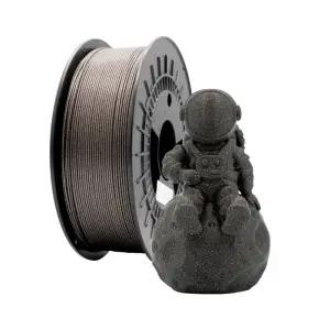 3D Filamento 3D PLA Glitter 1.75mm 1kg Negro