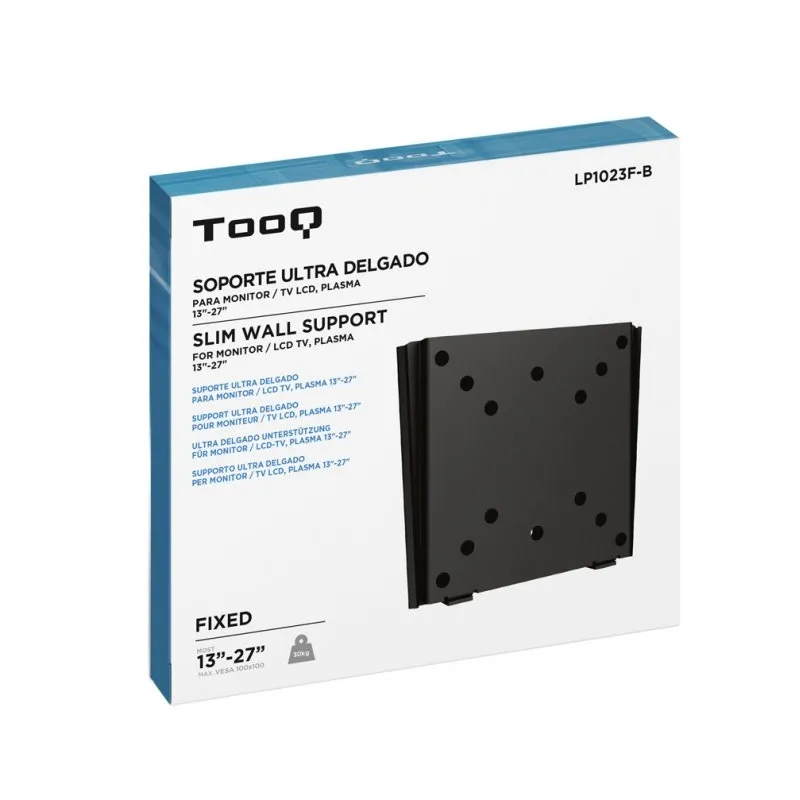 TOOQ Soporte de Pared Fijo LP1023F-B para Pantallas de 13-27