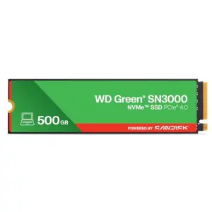 Western Digital WD Green SN3000 500GB SSD PCIe Gen4 NVMe