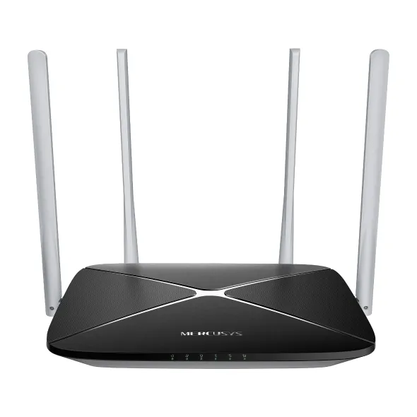 Mercusys Mb135 Router 4G Wi Fi Ac1200 Doble Banda - Velocidad Hasta 150 Mbps - Conexion Hasta 64 Dispositivos - Antenas Externas De Alta Cobertura - Color Blanco