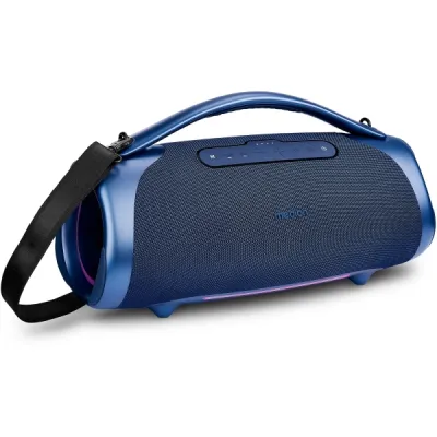 Medion Life P61768 XL Altavoz 50W RMS - Bluetooth 5.3 - Resistente al Agua - RGB Azul