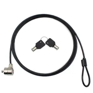 Nilox Cable De Seguridad Doble Llave 1.8 M Negro