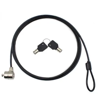 Nilox Cable De Seguridad Doble Llave 1.8 M Negro