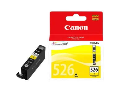 Canon Tinta Amarillo CLI 526Y para Impresoras IP 4850/4950, IX 6550, MG 5150/5250/5350/6150/6250/8150/8250, MX 715/885/895