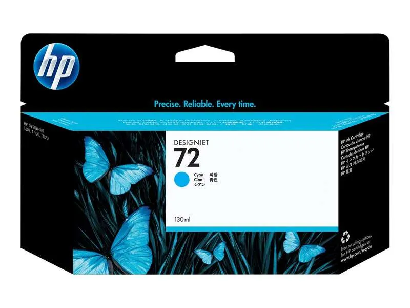 HP 72 Cartucho de Tinta Original Cyan