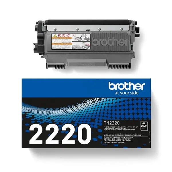 Brother Tóner TN2220 Negro para Impresoras