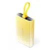 Vention Powerbank 10000mAh 22.5W USB-A USB-C Pantalla Linterna LED Amarillo