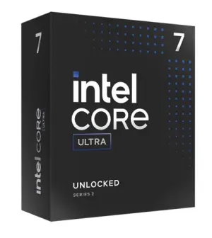 Intel Core Ultra 7 265K CPU 20 Cores 3.9GHz / 5.5GHz 30MB Cache 125W Socket 1851