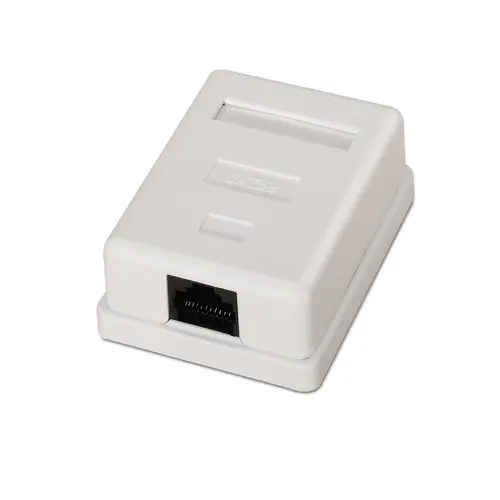 AISENS A138-0296 Caja De Conexiones De Red Cat5e Blanca