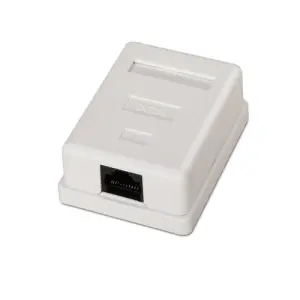 AISENS A138-0296 Caja De Conexiones De Red Cat5e Blanca