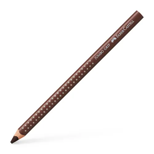 Faber Castell Lápices De Colores Jumbo Grip Unicolor Marrón Van-Dyck