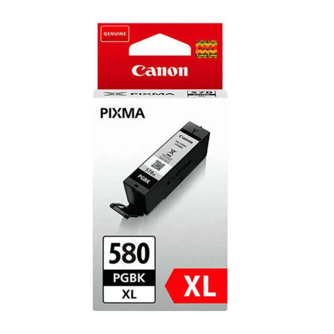 Canon Tinta Negra PGI-580XLPGBK para Impresoras TR 7550/8550 y TS 6150/6151/8150/8151/8152/9150/9155