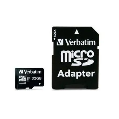 Verbatim Tarjeta Micro Sdhc 32Gb Clase 10 C/Adaptador
