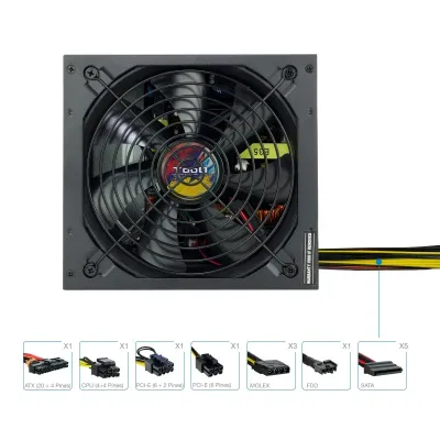 TooQ Fuente de Alimentación TQAPOLO-700SP 700W