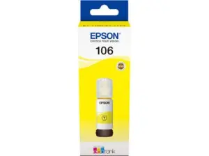 Epson Tinta Bote Amarillo EcoTank ET-7700, 7750 - Nº 106
