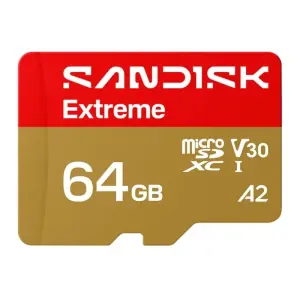 SanDisk microSDXC Extreme 64GB uSD 170/80MB/s con Adaptador