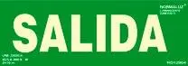Archivo 2000 Pack de 2 Señales "Salida" 300x105 PVC Verde