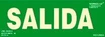 Archivo 2000 Pack De 2 Señales "Salida" 300X105 Pvc Verde