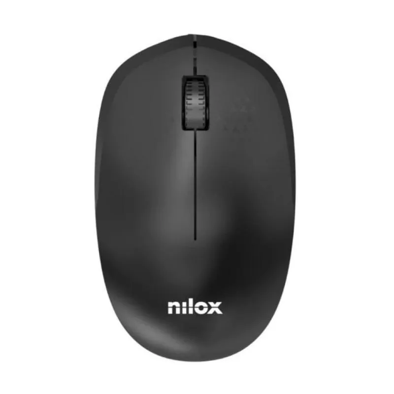 Nilox Ratón Wireless 1000 DPI 3 Botones Color Negro