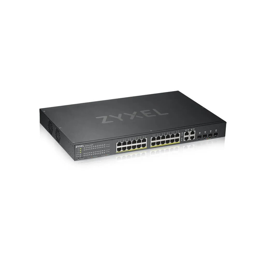 ZyXEL GS1920-24HPv2 Switch 24 Puertos GbE PoE y 4 Puertos Combo