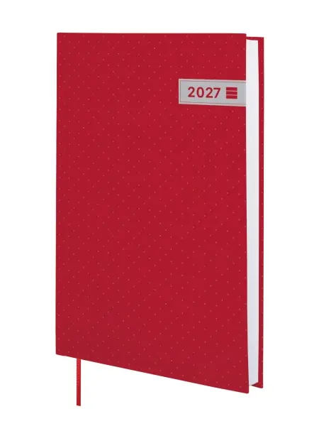 Finocam Dynamic Porto Agenda Profesional Anual 2027 1 Día por Página 140x204mm Tapa Dura Roja