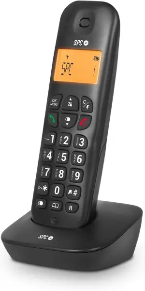 SPC 7300NS Teléfono Inalámbrico AIR Negro
