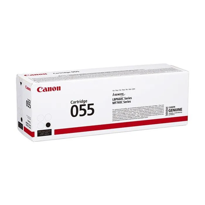 Canon 055 Cartucho de Tóner Original Negro
