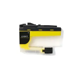 Brother LC424 Amarillo Cartucho de Tinta Compatible Reemplazo LC424Y