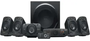 Logitech Z906 Sistema De Altavoces 5.1 THX 1000W Con Subwoofer 165W Y Mando A Distancia