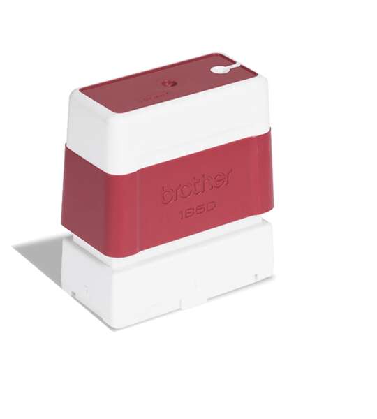 Brother Pr1850R6P Pack De 6 Monturas De Sellos Originales - 18X50Mm - Color Rojo
