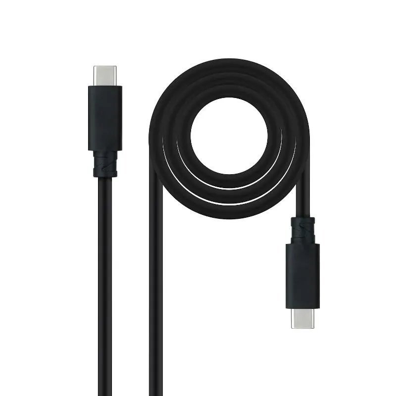 Nanocable Cable Usb 3.1Gen2 5A Usb-C/M-Usb-C/M 2 M
