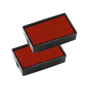 Colop Almohadilla E/0011.0 Roja Blister - 2 Unidades