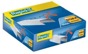 Rapid Duax Strong Grapas para Gruesos - Caja de 1000 - Hasta 170 Hojas - Alambre Galvanizado 20mm