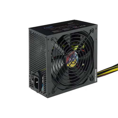 Fuente De Alimentación Tooq 650W Tqapolo-650Sp Atx Con Pfc Activo 5 Sata/3 Molex , Negro Destinada Para Reparaciones