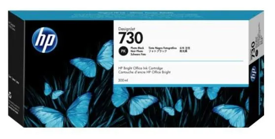 HP Tinta Photo Negro Alta Capacidad Nº 730 para DesignJet T1700 Series