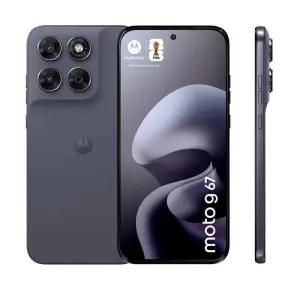 Motorola Moto G67, 6.8" Dual SIM, Android, 4 GB RAM, 256 GB, 5G, USB-C, 5200 mAh, Gris