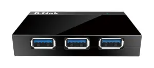 DLINK HUB USB 3.0 DUB-1340 4 Puertos Portátil Sin Corriente