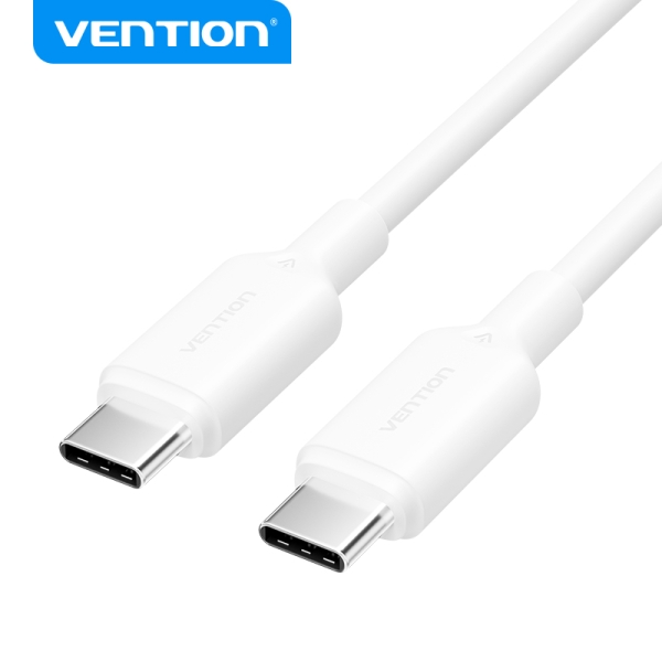 Vention Cable Usb - Niquelado - 60W - 3A - Color Blanco