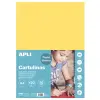 Apli Pack de 50 Cartulinas A4 170 g/m² Color Amarillo Claro