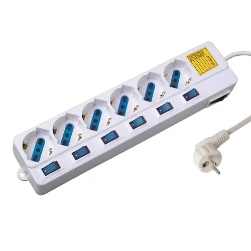 Ewent EW3932 Regleta 6 Tomas con Interruptor 1.5 m
