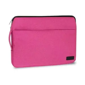 Subblim Funda Urban 410mm con Asa Retráctil, Slim y Ligera, Protección Reforzada, Rosa