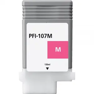 Canon PFI107 Magenta Cartucho de Tinta Compatible Reemplazo PFI107M/6707B001