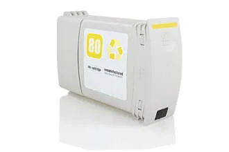 HP 80 Amarillo Cartucho de Tinta - Reemplazo C4848A