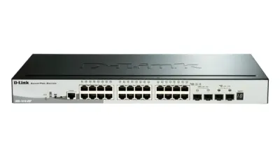 Switch Semigestionable D-Link Stackable Dgs-1510-28P/E 24 Giga Poe (193W) + 4P 10G Sfp+