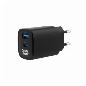 Gembird Cargador Rápido USB-C para Smartphone, Reloj Inteligente y Tableta Negro