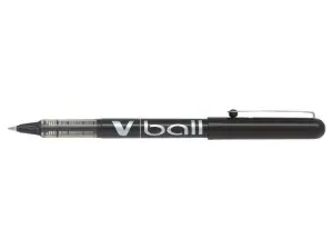 Pilot Bolígrafo V Ball 07 Rollerball Tinta Líquida 0.7mm Negro