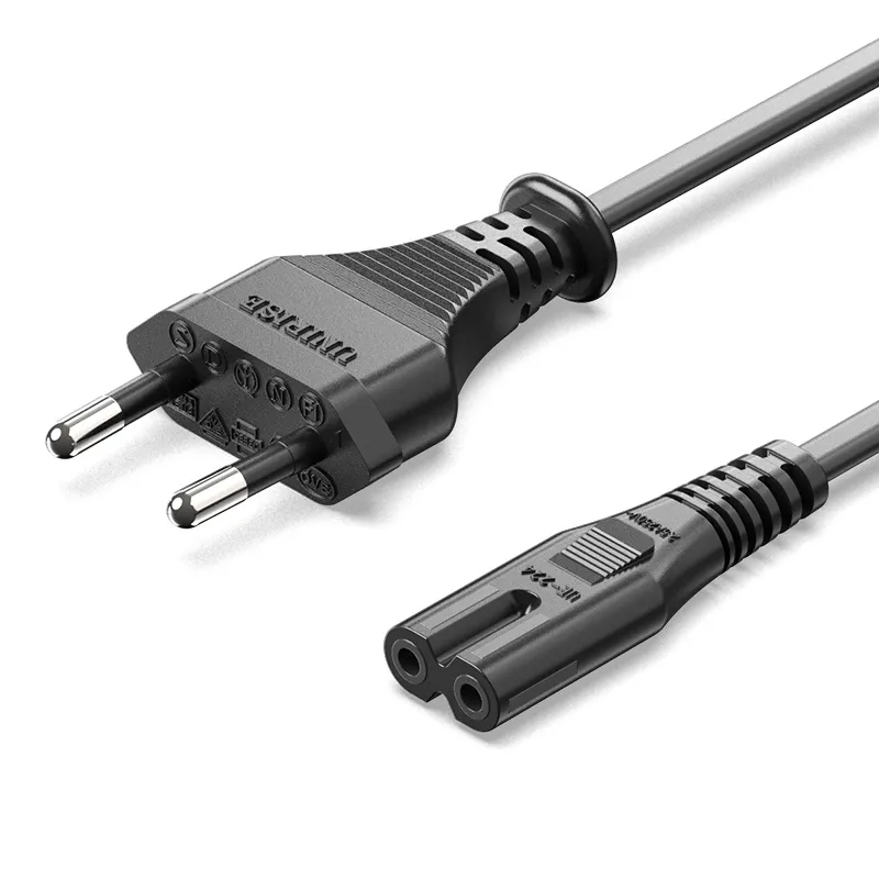 Vention Cable Alimentacion Forma 8 CEE716 Macho a C7 Hembra - 1.8m - Color Negro