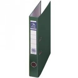 Dohe Archivador Palanca Archicolor A4 Lomo Estrecho Cartón Forrado PP Verde