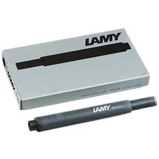Lamy Cartucho T10 Recambio Para Pluma Tinta Negra Caja 5 Unidades