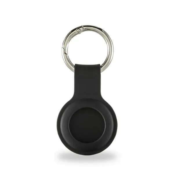 Hama Funda para AirTag de Silicona Antiadherente en Color Negro